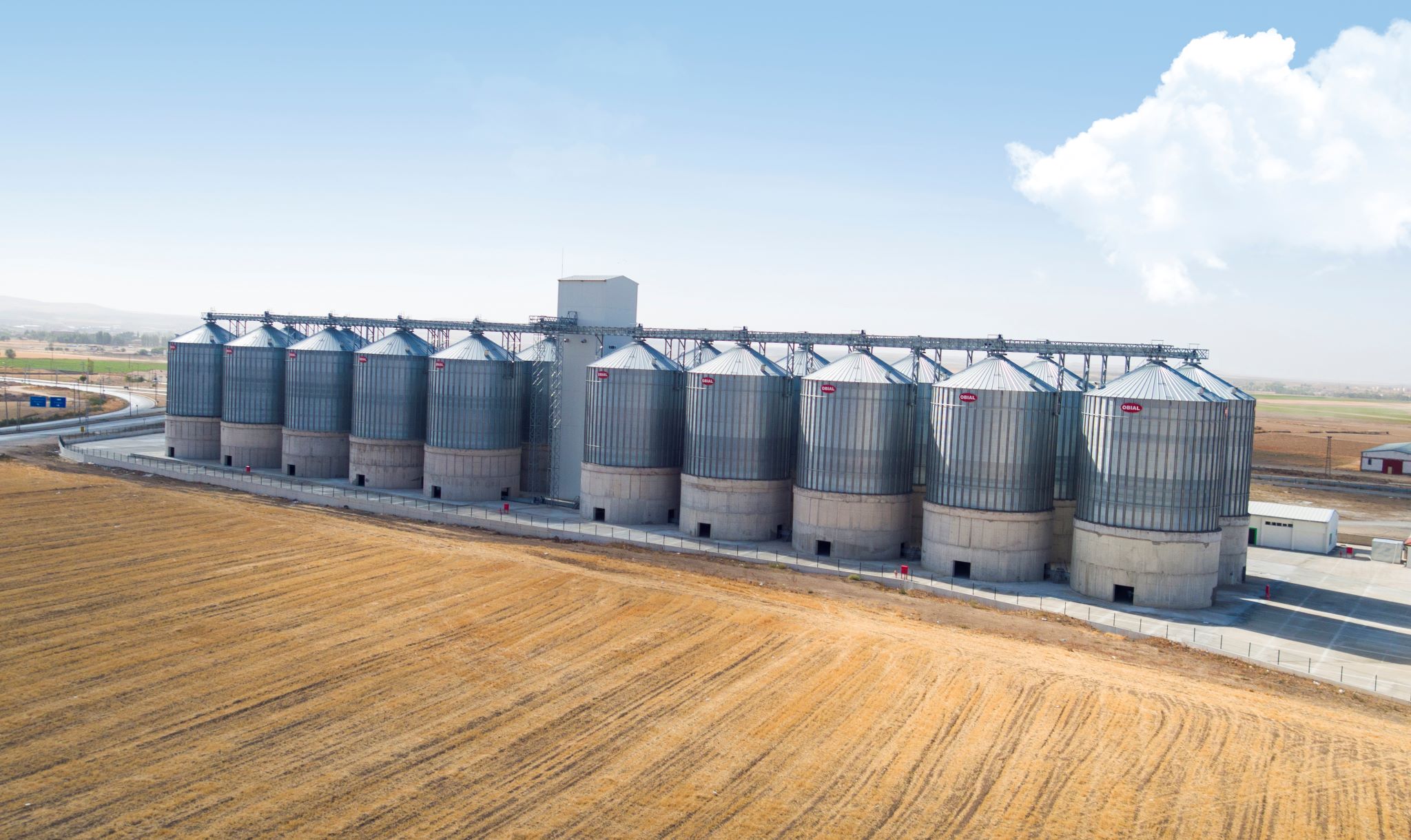 OBIAL Konik Tabanlı Çelik Silo - Hopper Silo Sistemi