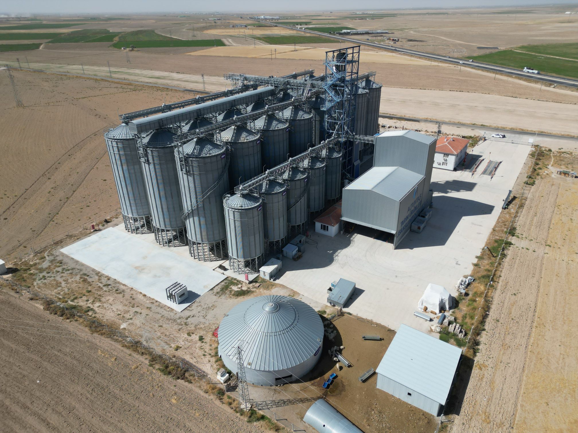 OBIAL Konik Tabanlı Çelik Silo - Hopper Silo Sistemi