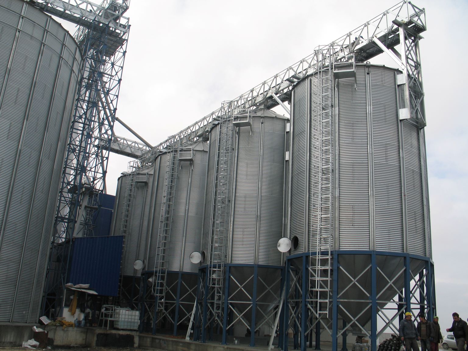 OBIAL Konik Tabanlı Çelik Silo - Hopper Silo Sistemi