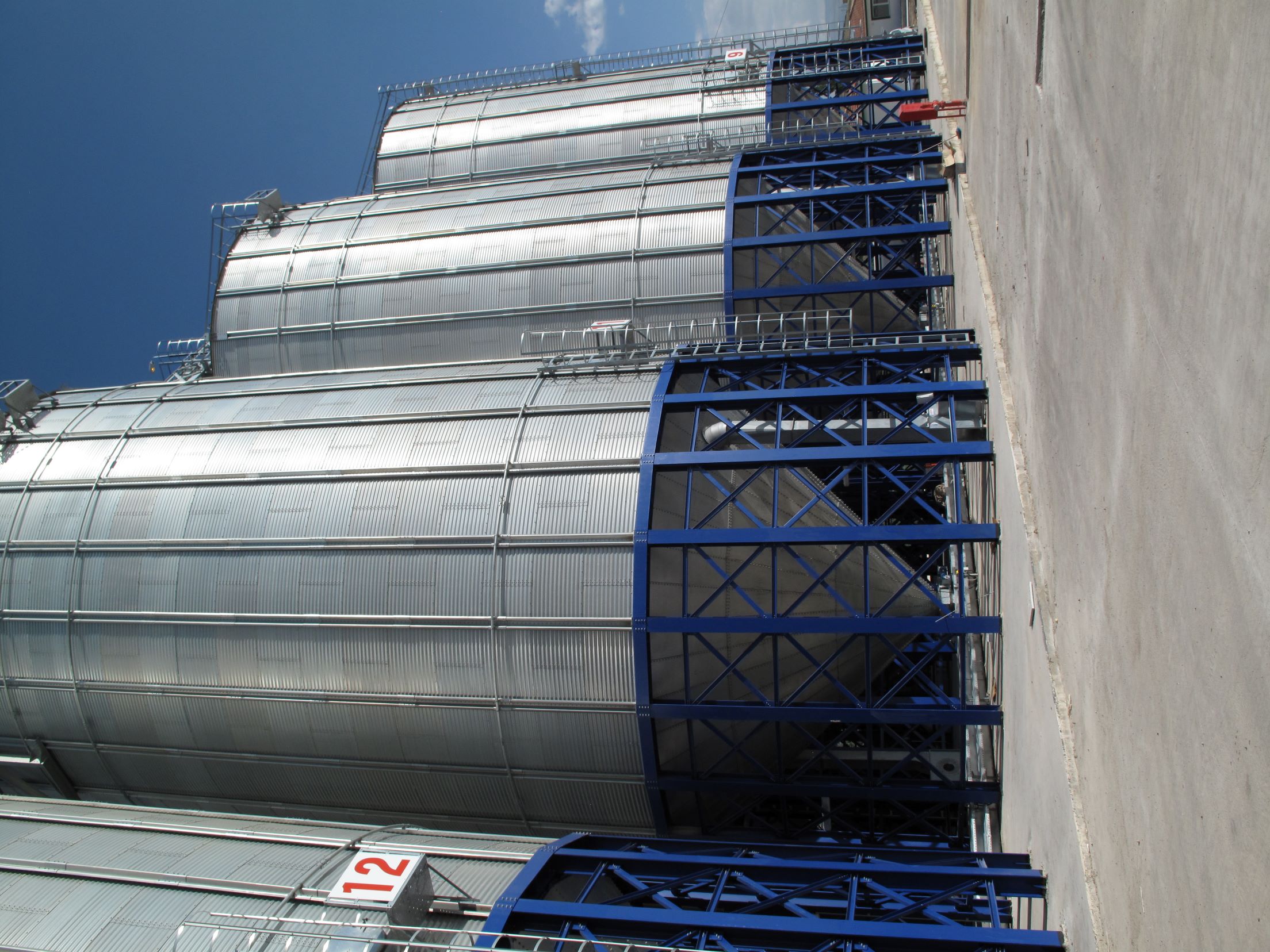 OBIAL Konik Tabanlı Çelik Silo - Hopper Silo Sistemi